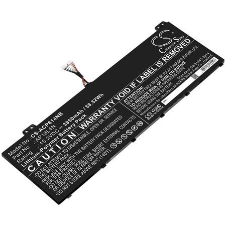 Ilc Replacement for Acer Tmp614-51g-719y Battery TMP614-51G-719Y